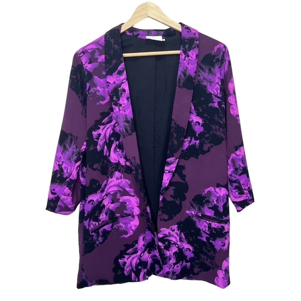 Kaffe Lightweight Floral Blazer Size 36 - Picture 1 of 13